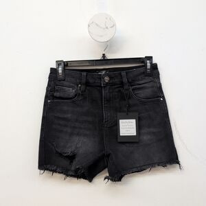 Wild Oak Boutique High Rise Clayton Risen Shorts Size Small Vintage Black